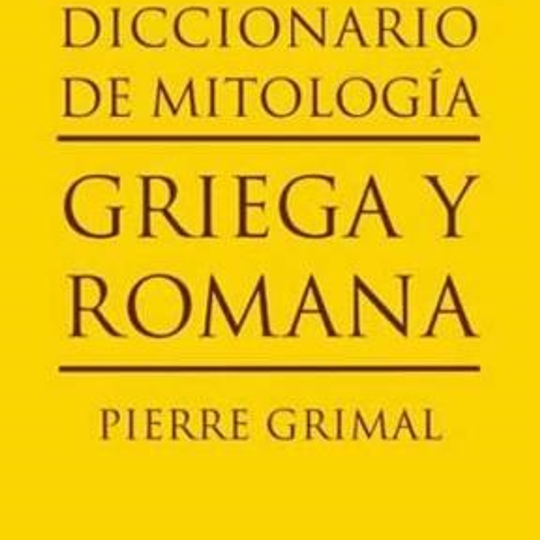 Diccionario De Mitologia Griega Y Romana 1