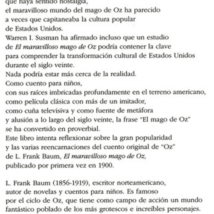 El Maravilloso Mago De Oz 1