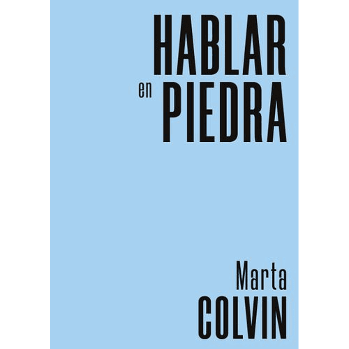 Hablar En Piedra 1