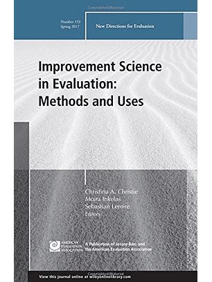 Improvement Science In Evaluation. Methods And Uses