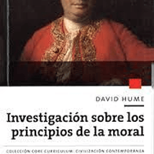 Investigacion Sobre Los Principios De La Moral