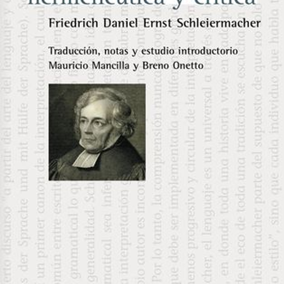 Lecciones Sobre Hermeneutica Y Critica 1