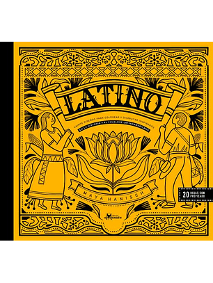 Latino. Veinte Diseños Para Colorear Y Disfrutar Inspirados