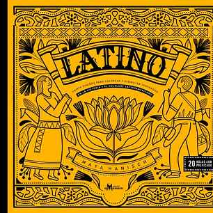 Latino. Veinte Diseños Para Colorear Y Disfrutar Inspirados