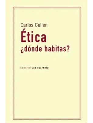 Etica ¿Donde Habitas?