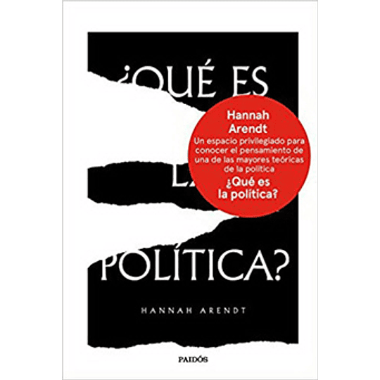 ¿Que Es Politica?