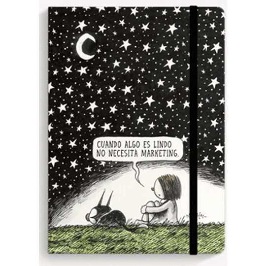 Cuaderno De Autor Noche Estrellada (Liso)