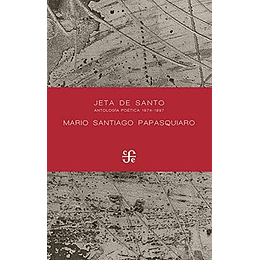 Jeta De Santo Antologia Poetica 1974 1997