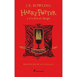 Harry Potter (4) Y El Caliz De Fuego - Gryffindor