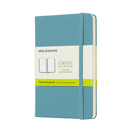 Cuaderno Clasico / Grande / Azul Arrecife / Lisa