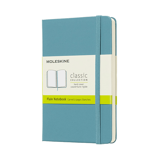 Cuaderno Clasico / Grande / Azul Arrecife / Lisa