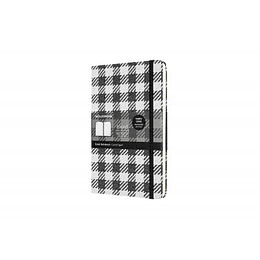 Cuaderno Blend / Large / Check Pattern / De Rayas