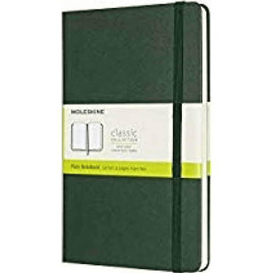 Cuaderno Clasico / Grande / Verde Mirto / Lisa