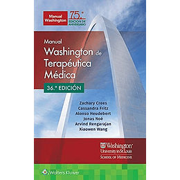 Manual Washington De Terapeutica Medica 36ªed.