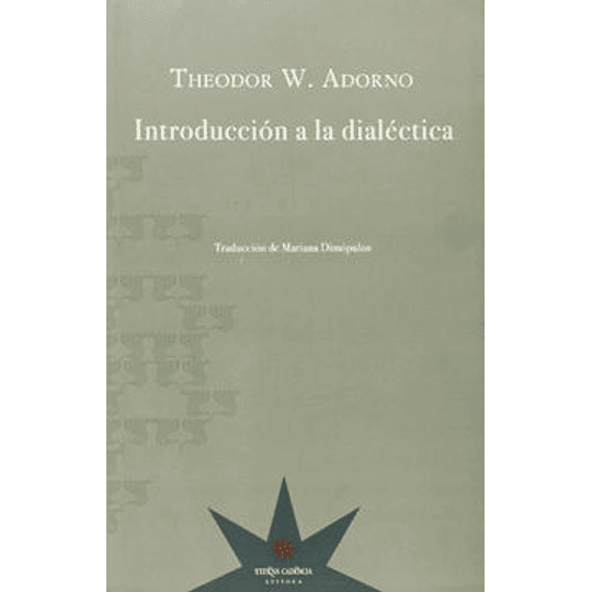 Introduccion A La Dialectica