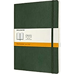 Libretas Moleskine Extra Large Ruled Softcover Notebook: Myrtle Green