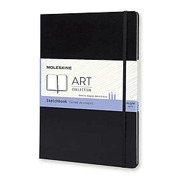 Moleskine Art Plus - Cuaderno De Dibujos, A4, Negro, Tapa Dura (12 X 8,5) (Libro En Eng)