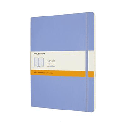 Moleskine Extra Large Ruled Softcover Notebook: Hydrangea Blue