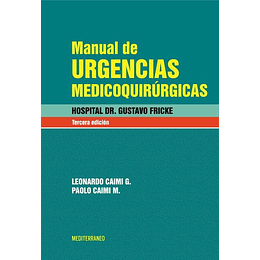 Manual De Urgencias Medicoquirurgicas Hospital Dr. Gustavo Fricke