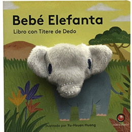 Libro Con Titere De Dedo- Bebe Elefanta