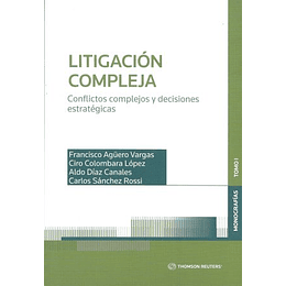 Litigacion Compleja. Conflictos Complejos Y Decisiones Estrategicas