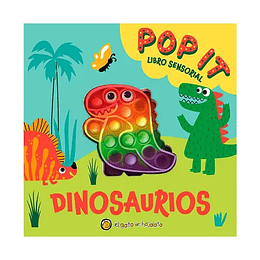 Pop It Libro Sensorial - Dinosaurios