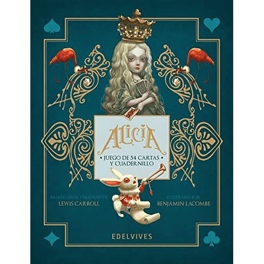 Alicia: Juego De 54 Cartas Y Libro 