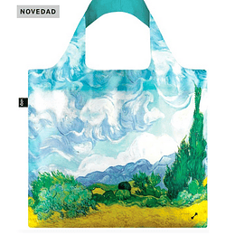 Bolsa Van Gogh. Un Campo De Trigo Con Cipreses