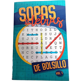 Sopas De Letras De Bolsillo Vol 1 