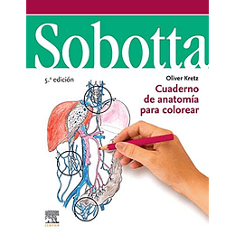 Sobotta. Cuaderno De Anatomía Para Colorear