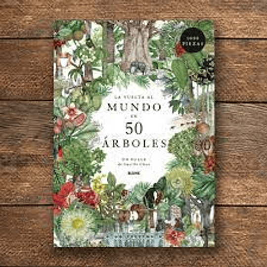 Vuelta Al Mundo En 50 Arboles Puzle