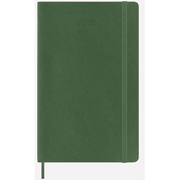 Agenda 2026 - Diaria - Tapa Dura - Large - Verde Mirto