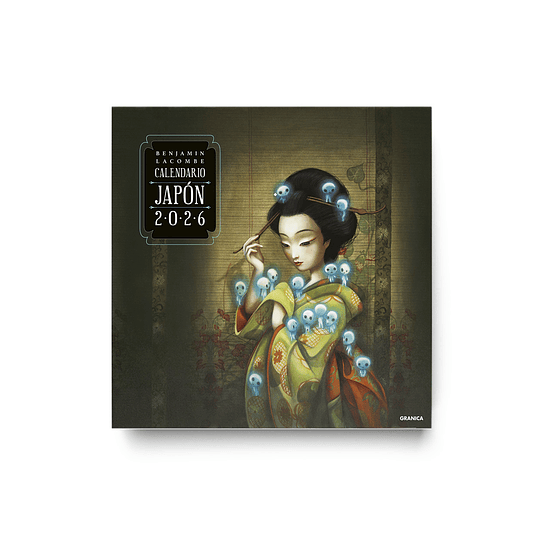 Calendario Pared 2026 Benjamin Lacombe 