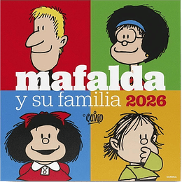 Calendario De Pared Mafalda Y Su Familia 2026