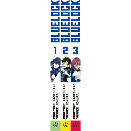 Shonen Starter Set Blue Lock Nº 1+2+3