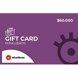 Gift Card Fisica Miralibros - $60.000