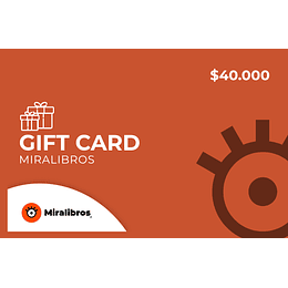 Gift Card Fisica Miralibros - $40.000