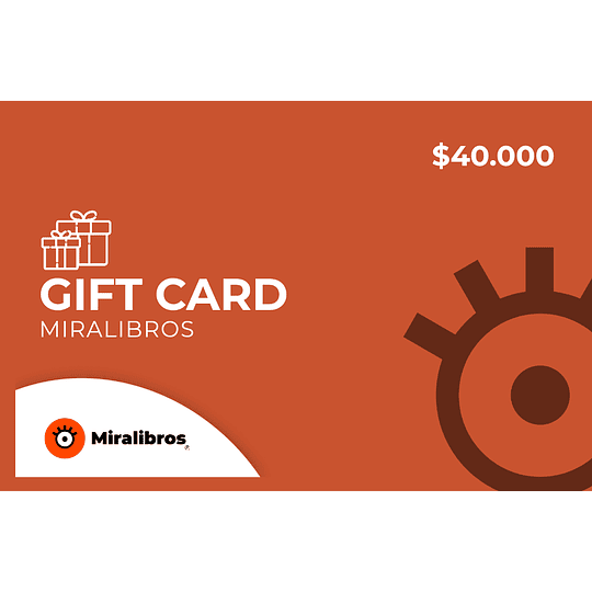 Gift Card Fisica Miralibros - $40.000