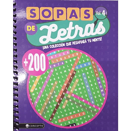 200+ Sopas De Letras Vol.4 