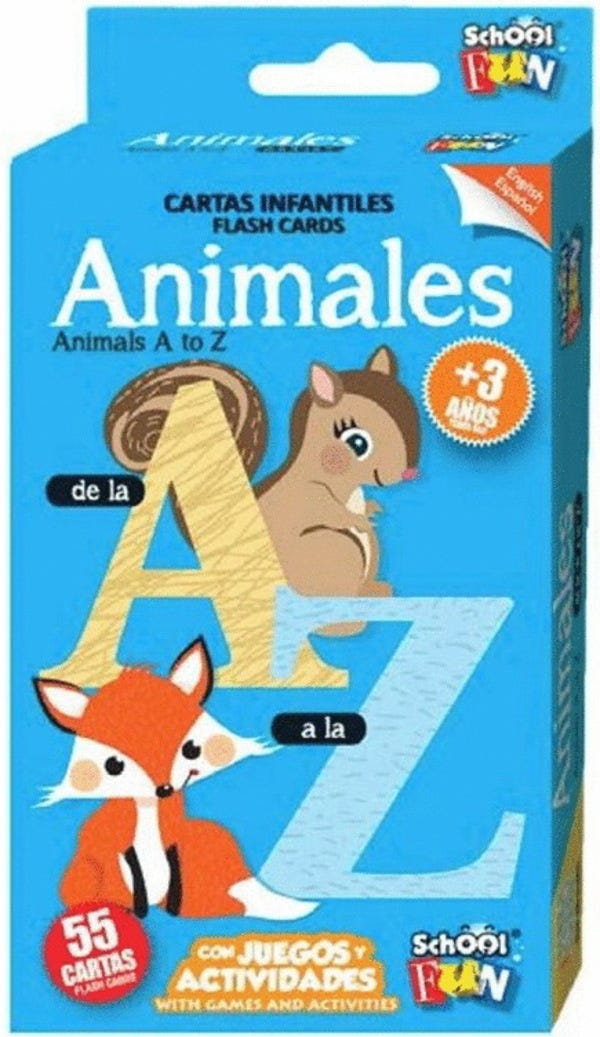 Cartas Infantiles. Animales De La A A La Z