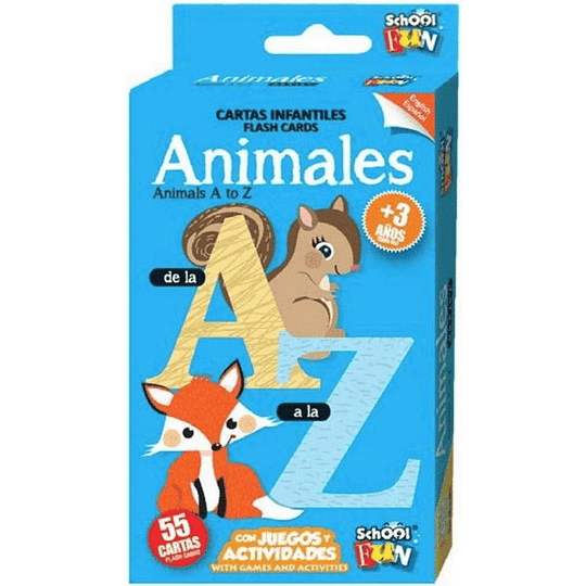 Cartas Infantiles. Animales De La A A La Z