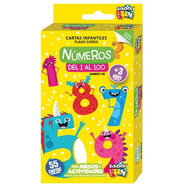 Cartas Infantiles.numeros Del 1 Al 100