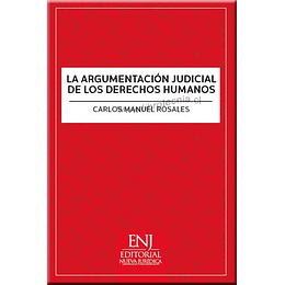 La Argumentacion Judicial De Los Derechos Humanos