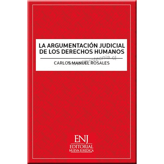 La Argumentacion Judicial De Los Derechos Humanos