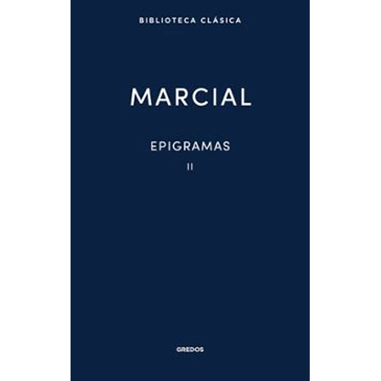 Epigramas Ii