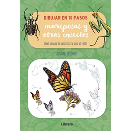 Dibujar En 10 Pasos Mariposas Y Otros Insectos