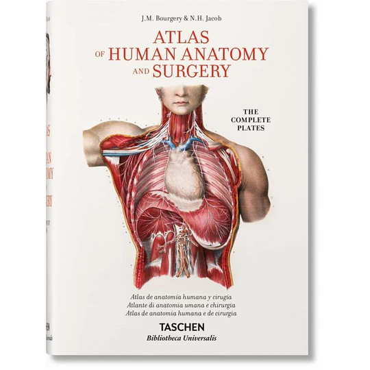 Bourgery. Atlas De Anatomia Humana Y Cirugia