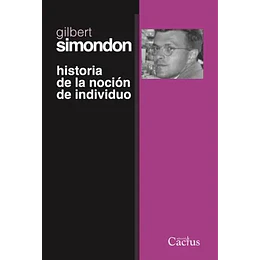 Historia De La Nocion De Individuo