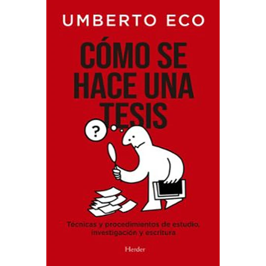 Como Se Hace Una Tesis