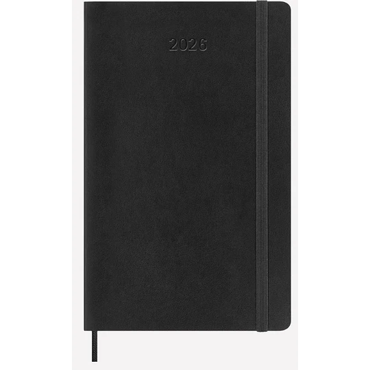 Agenda 2026 - Semanal Horizontal - Tapa Dura - Large - Negro